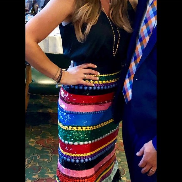 Alice + Olivia Beaded Skirt - Picture 2 of 2